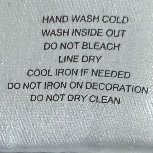 Michael Kors Black With Gold Accent Skinny Jeans Size 4 - Picture 9 of 9